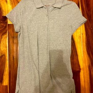 Arizona Jeans Gray Polo Collared shirt